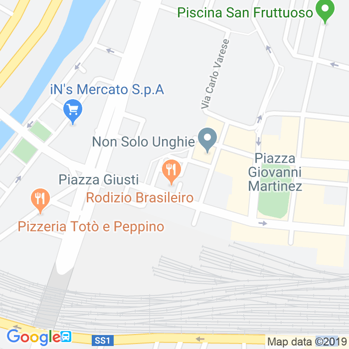 CAP di Via Giuseppe De Paoli a Genova