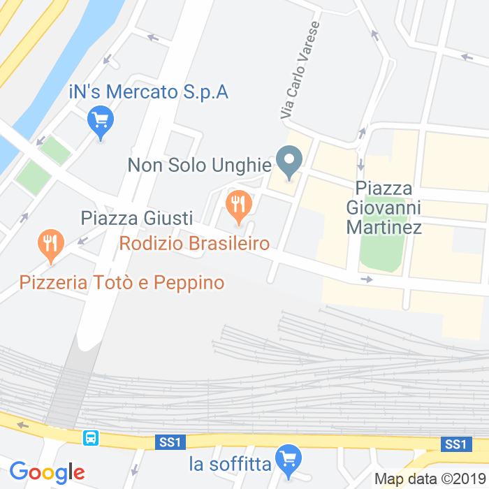 CAP di Via Paolo Giacometti a Genova