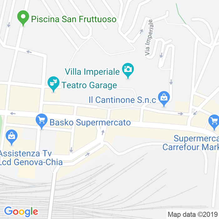 CAP di Via San Fruttuoso a Genova