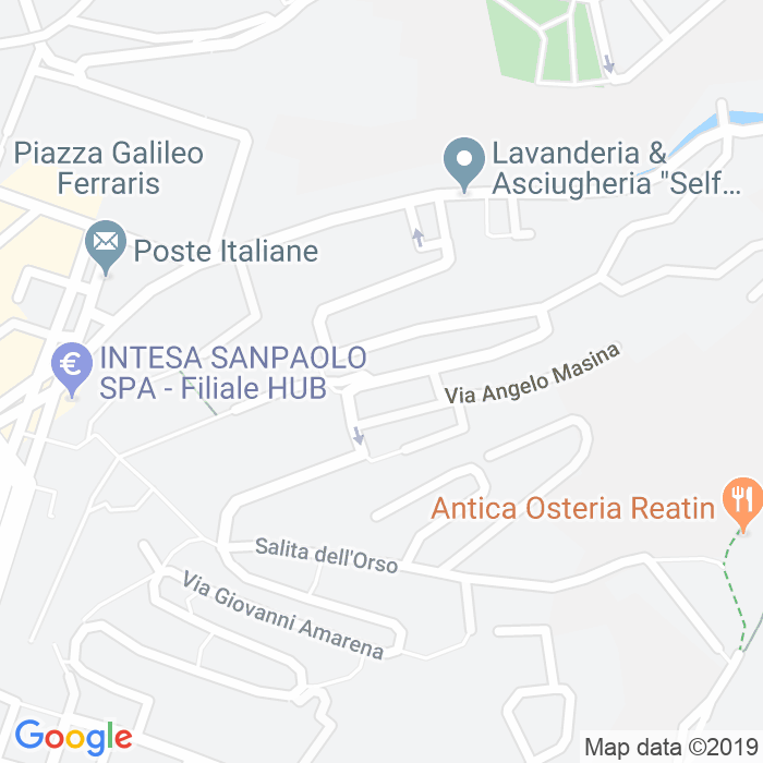 CAP di Via Giacomo Biga a Genova