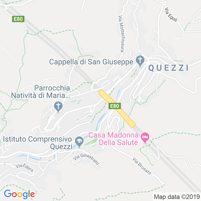 CAP di Via Susanna Fontanarossa a Genova