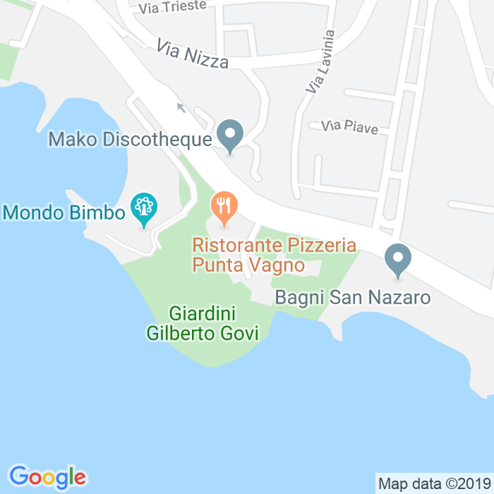 CAP di Via Medaglie D'Oro Di Lunga Navigazione a Genova