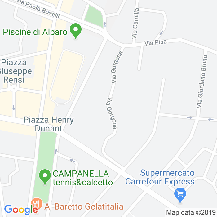 CAP di Via Gorgona a Genova
