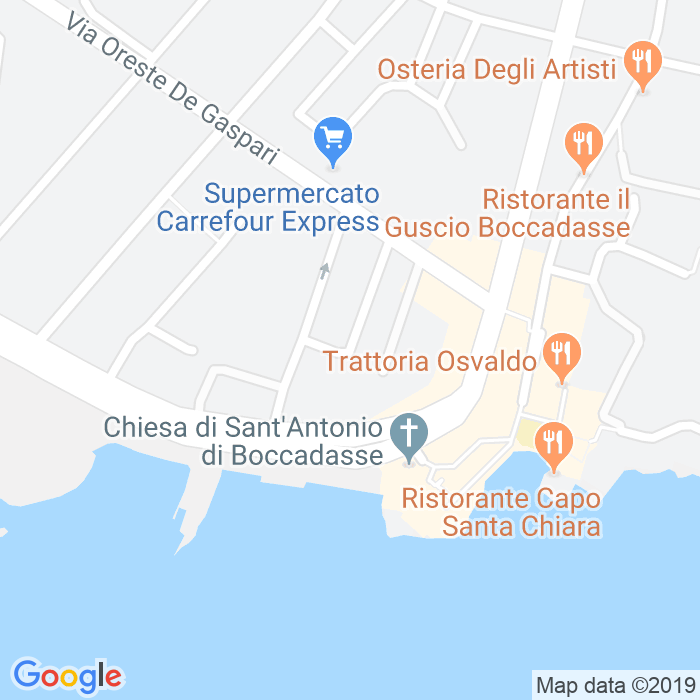CAP di Via Tito Speri a Genova