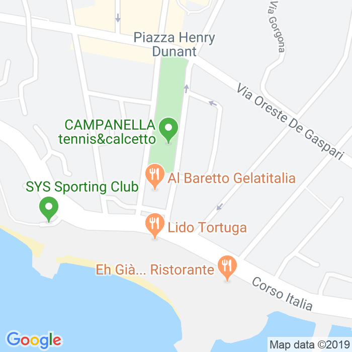 CAP di Via Tommaso Campanella a Genova