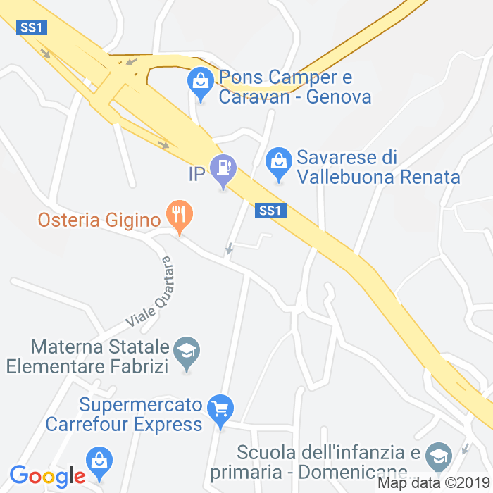 CAP di Via Dei Ferrucci a Genova