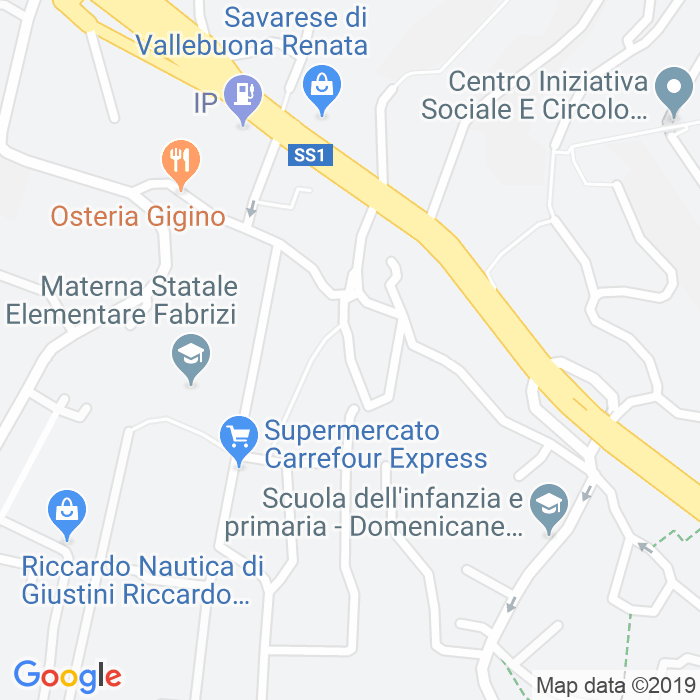 CAP di Via Dell Ulivo a Genova