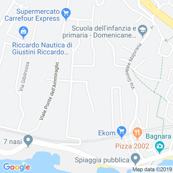 CAP di Via Emilio Granello a Genova