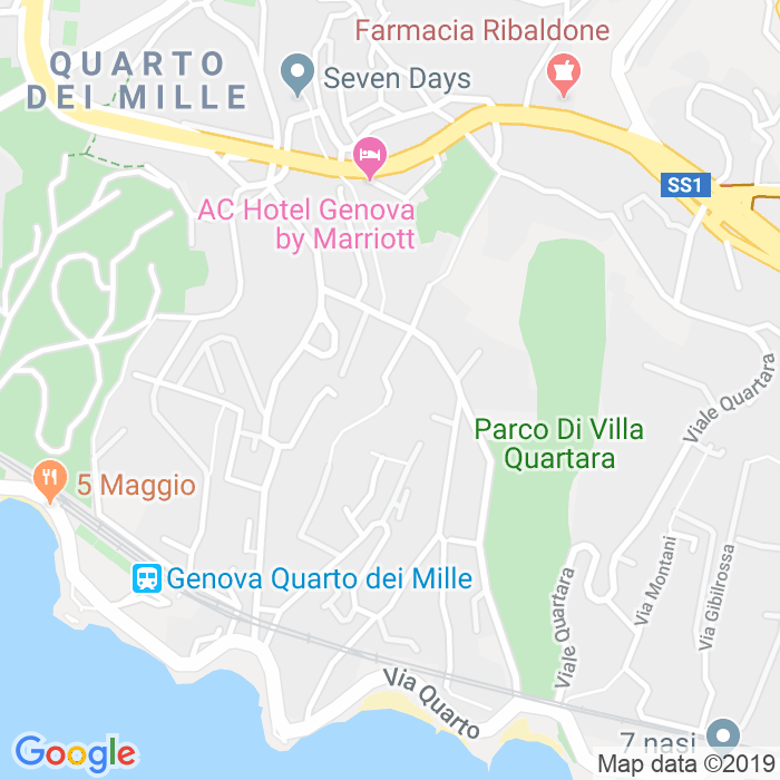 CAP di Via Priaruggia a Genova