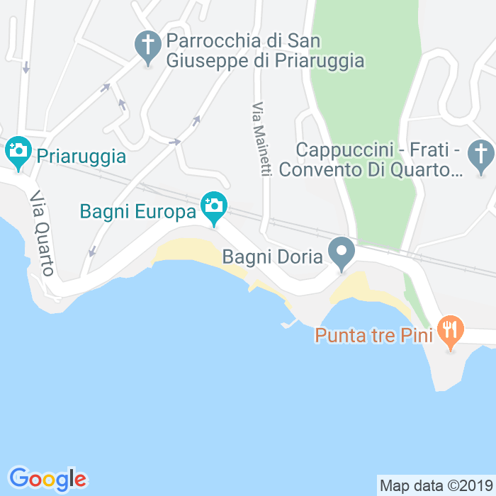 CAP di Via Quarto a Genova