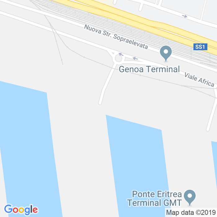 CAP di Calata Mogadiscio a Genova