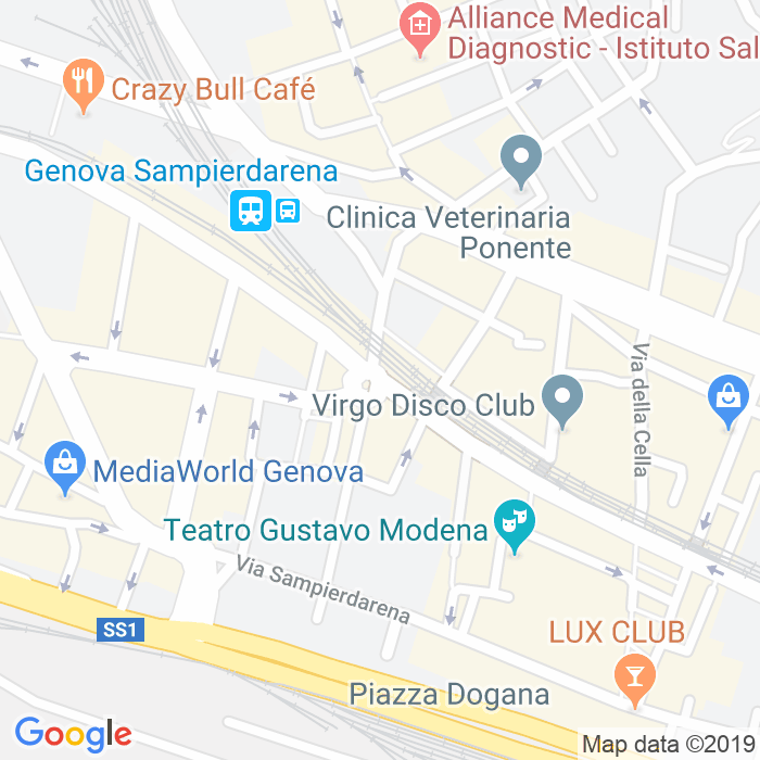 CAP di Piazza Vittorio Veneto a Genova
