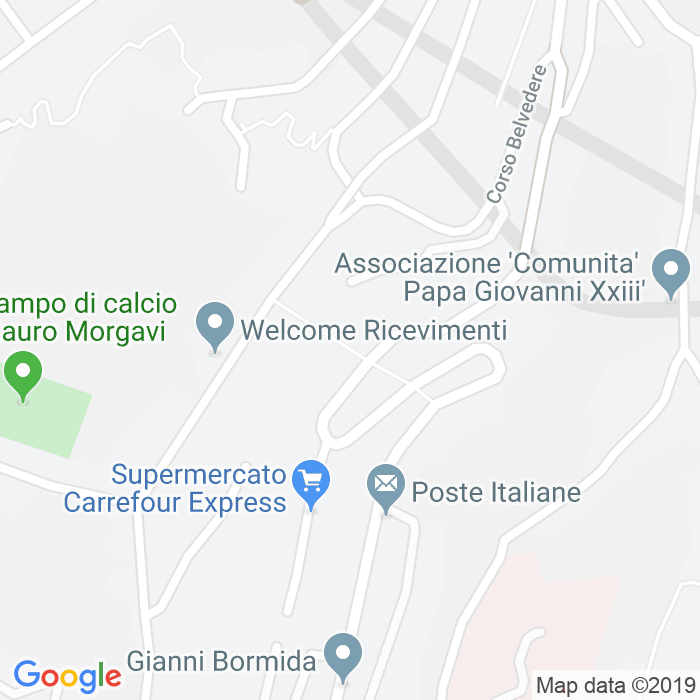CAP di Scalinata Belvedere a Genova