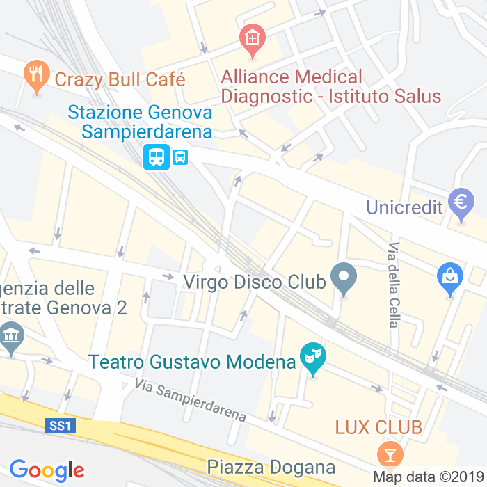 CAP di Piazza Luigi Settembrini a Genova