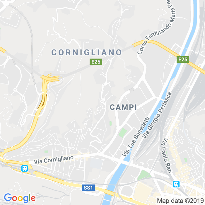 CAP di Via Coronata a Genova