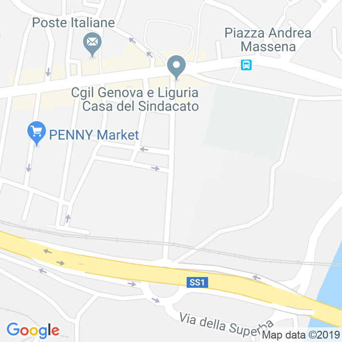 CAP di Via San Giovanni D'Acri a Genova