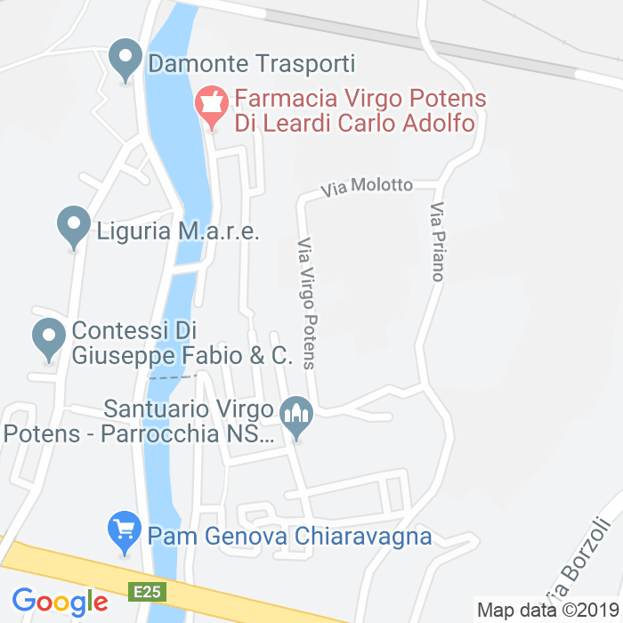 CAP di Via Virgo Potens a Genova