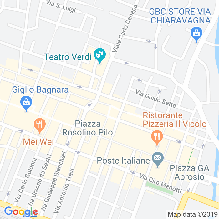 CAP di Piazza Dei Micone a Genova