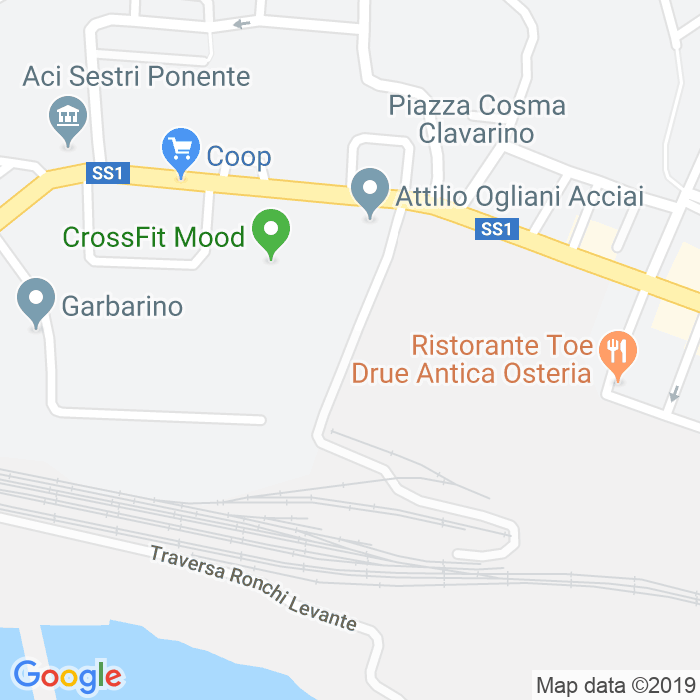 CAP di Via Bressanone a Genova