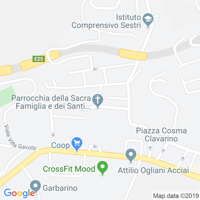 CAP di Via Case Libertas a Genova