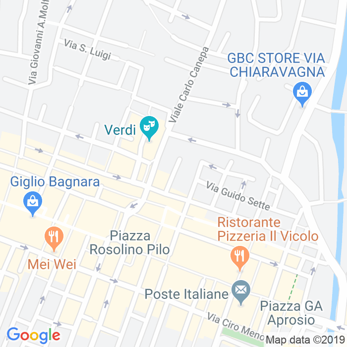 CAP di Via Degli Storace a Genova