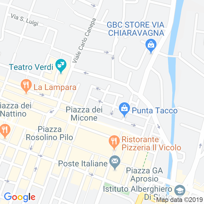 CAP di Via Girolamo Di Santo Stefano a Genova