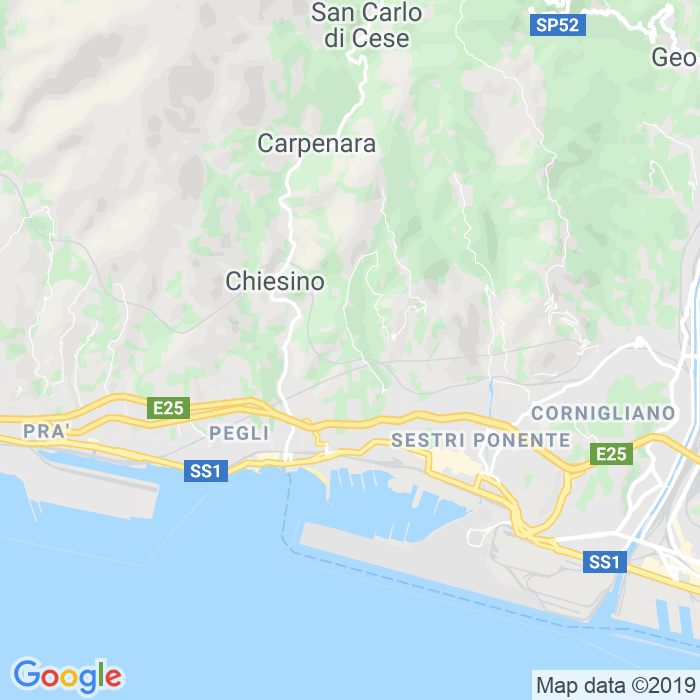 CAP di Vico Scorciatoio a Genova
