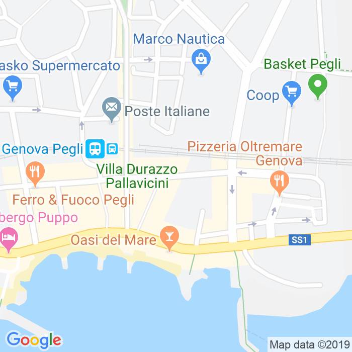 CAP di Via Ignazio Pallavicini a Genova