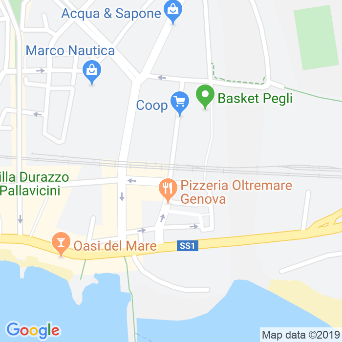 CAP di Via Piandilucco a Genova