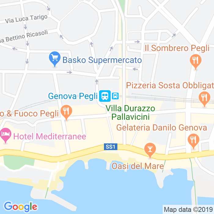 CAP di Piazza Amilcare Ponchielli a Genova