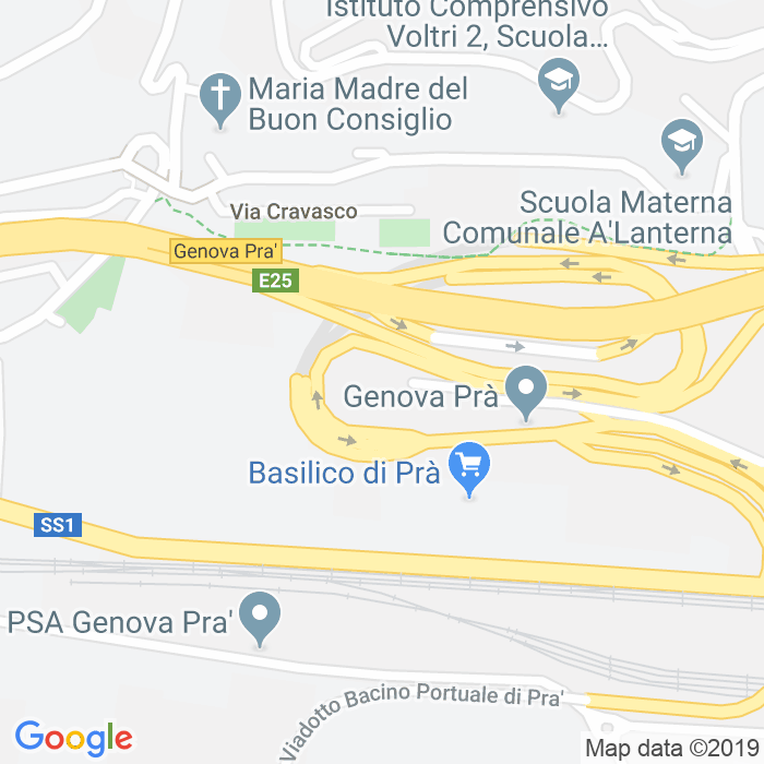 CAP di Crosa Di San Giovanni Di Pra a Genova