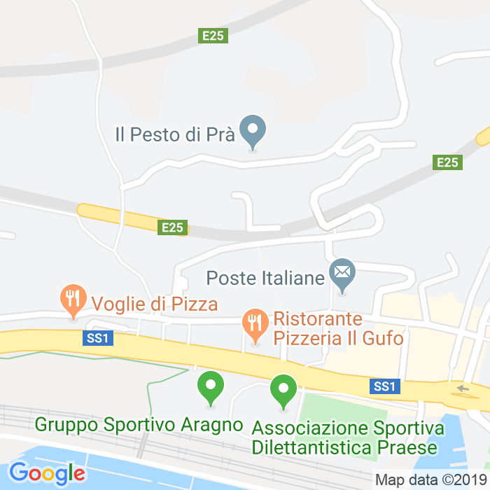 CAP di Via Albenga a Genova