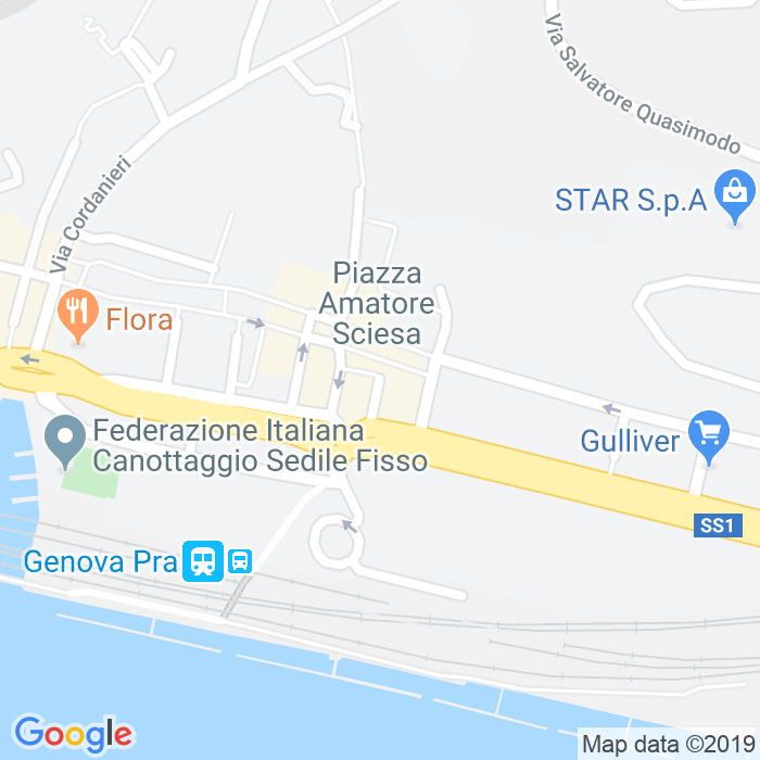 CAP di Via Bozzellari a Genova