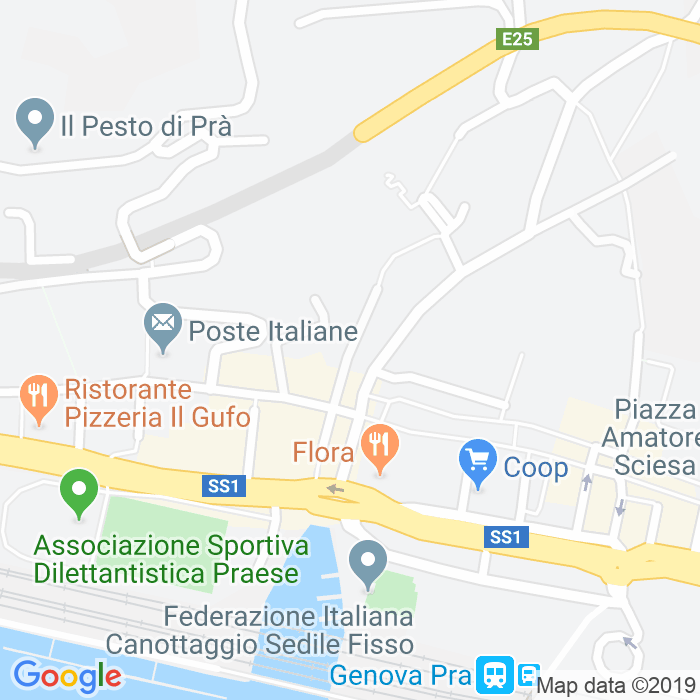 CAP di Via Santissima Maria Ausiliatrice a Genova