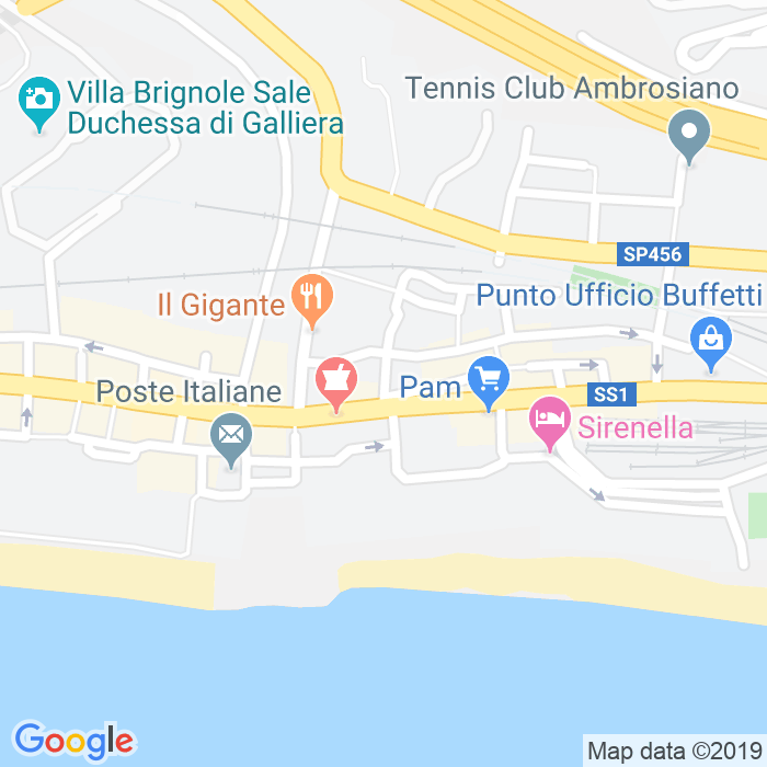CAP di Via Fra'Simone Da Carnoli a Genova