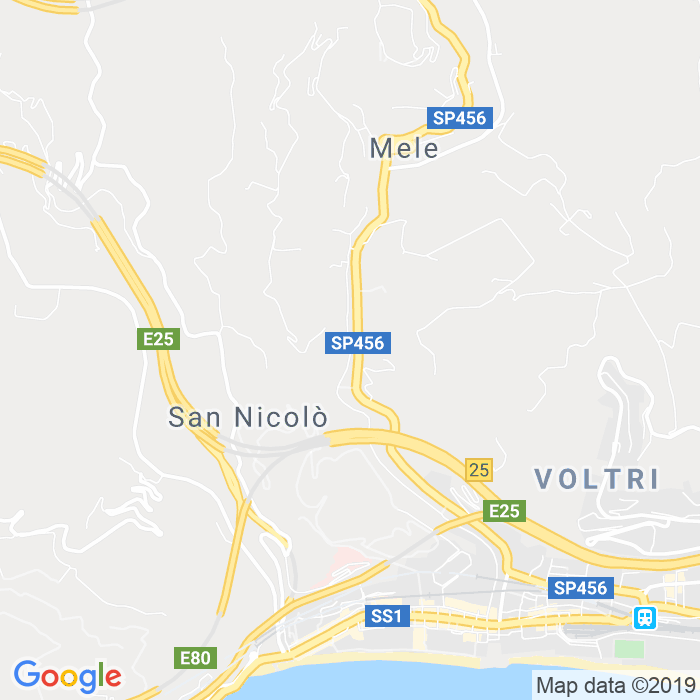 CAP di Via Molinetto Di Voltri a Genova