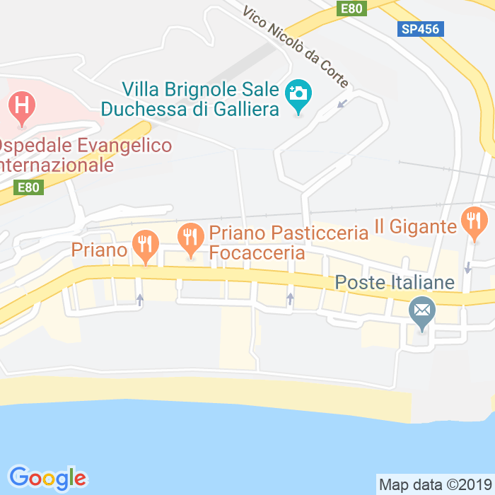 CAP di Via Sant'Erasmo Di Voltri a Genova