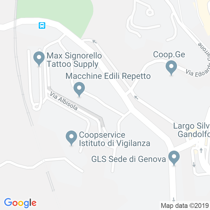 CAP di Via Degli Artigiani a Genova