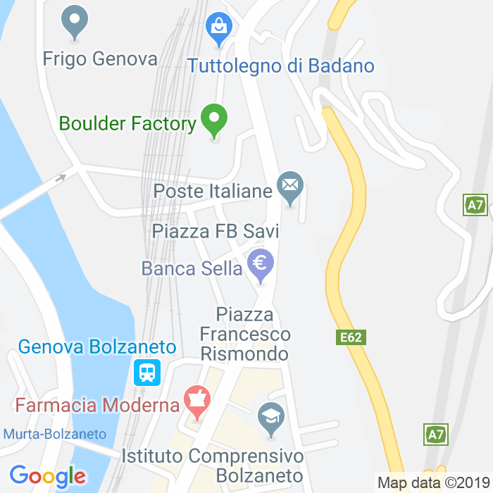 CAP di Via Lodovico Brea a Genova
