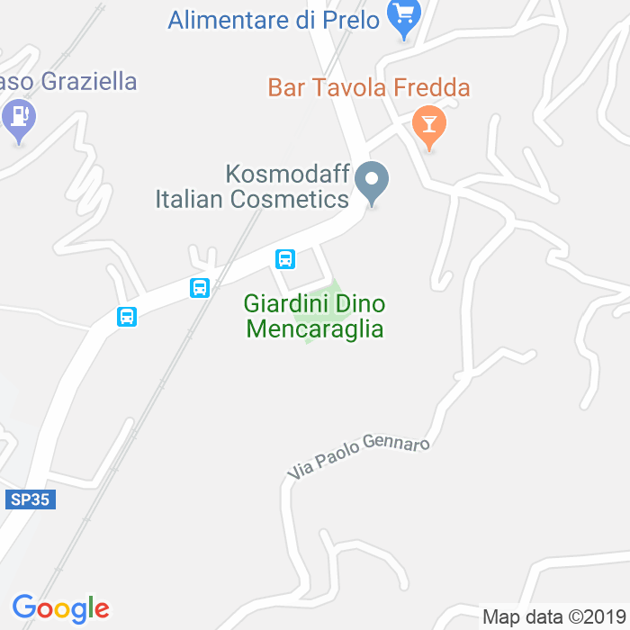 CAP di Giardini Dino Mencaraglia a Genova