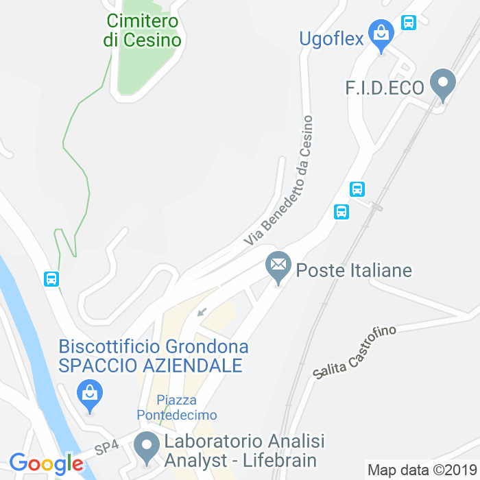 CAP di Via Percile a Genova