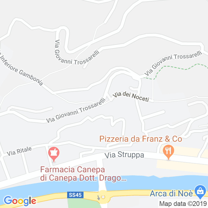 CAP di Via Dei Noceti a Genova