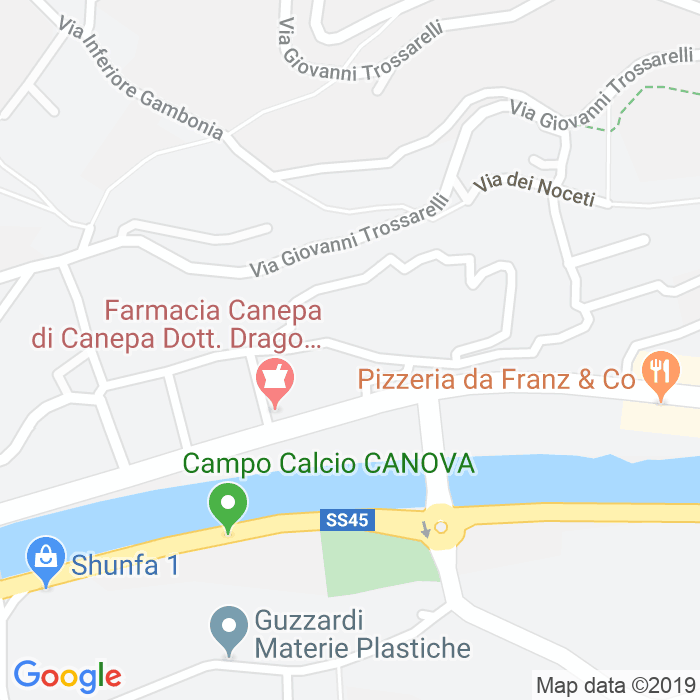 CAP di Via Ritale a Genova