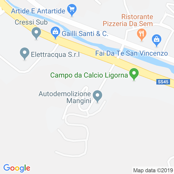 CAP di Via Silvio Solimano a Genova