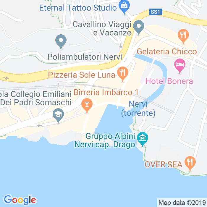 CAP di Via Giovanni Caboto a Genova