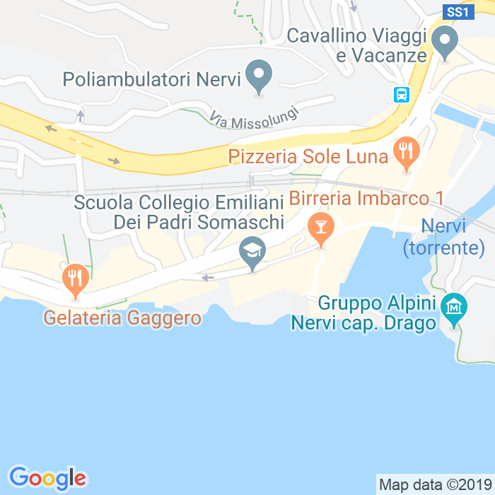 CAP di Via Lega Navale a Genova