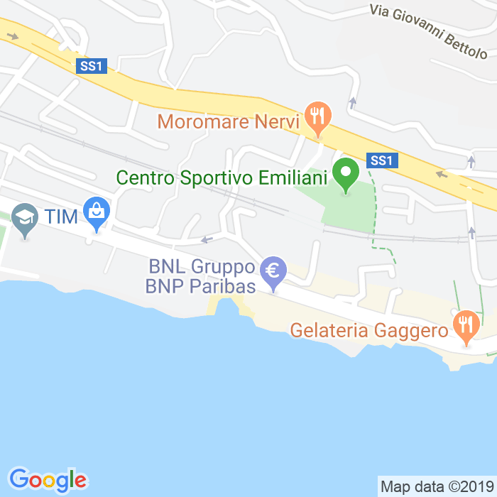 CAP di Via Romana Di Murcarolo a Genova
