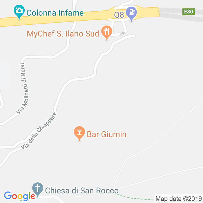 CAP di Via San Rocco Ai Molinetti a Genova