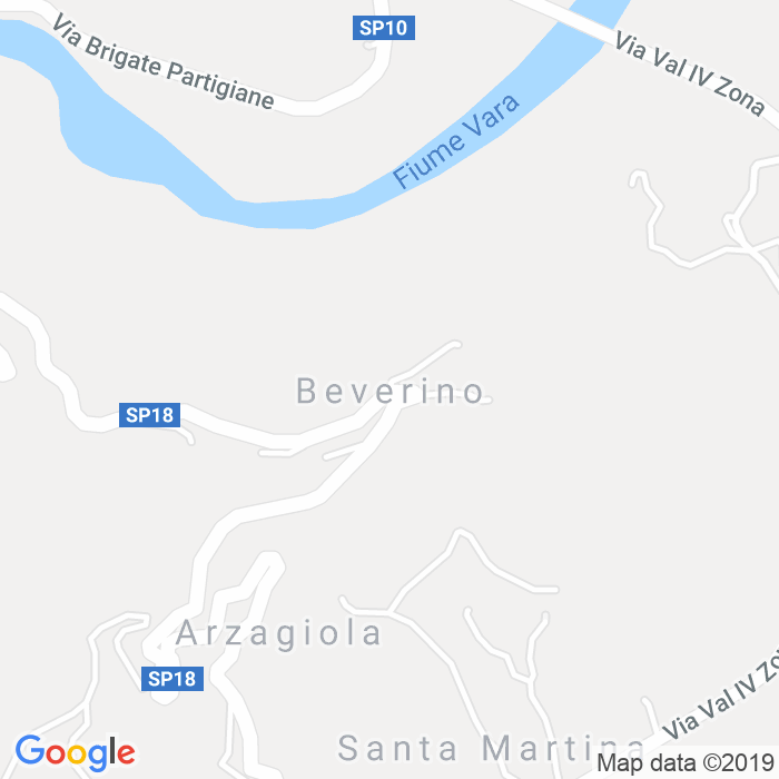 CAP di Beverino in La Spezia