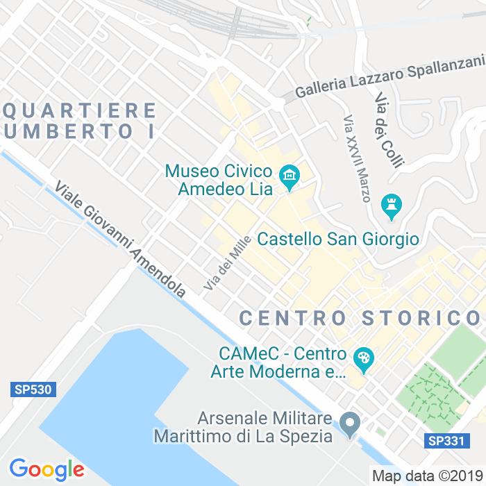 CAP di Corso Cavour a La Spezia